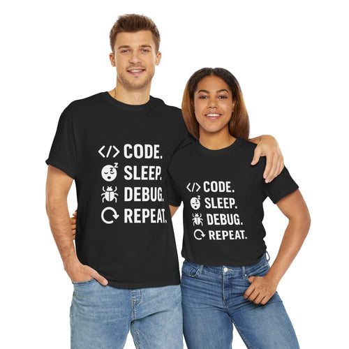 Coding Humor Unisex Cotton Tee