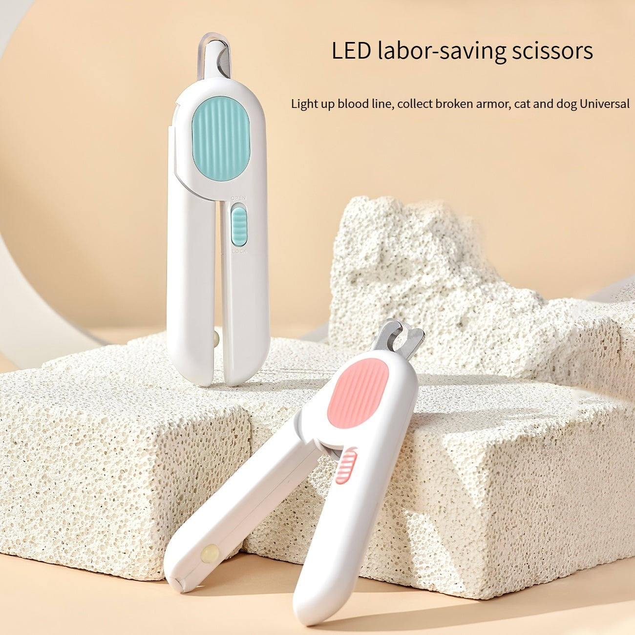 Pet Claw Clippers With LED Light