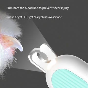 Pet Claw Clippers With LED Light